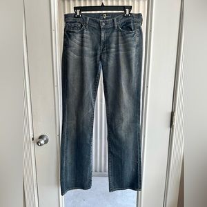 7 for all mankind men jean's bootcut Jeans 31x31